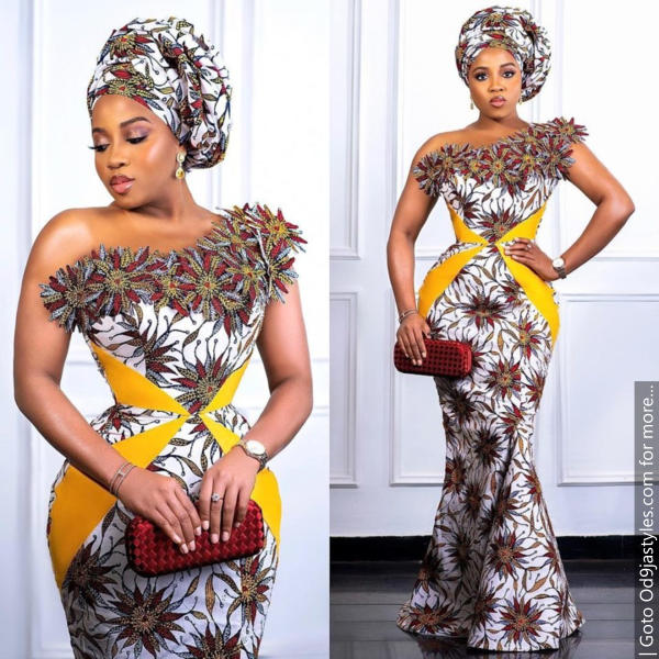 Beautiful Ankara Long Gowns Styles For All Occasions (1)