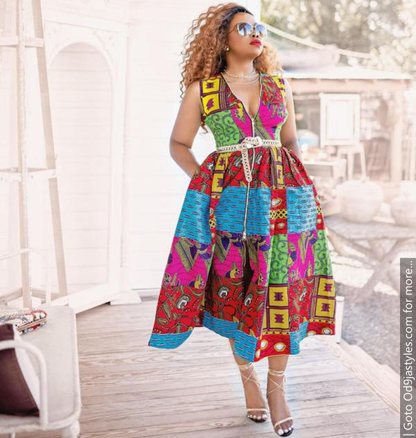 Beautiful Ankara Long Gowns Styles For All Occasions (10)