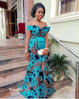 Beautiful Ankara Long Gowns Styles For All Occasions (18)