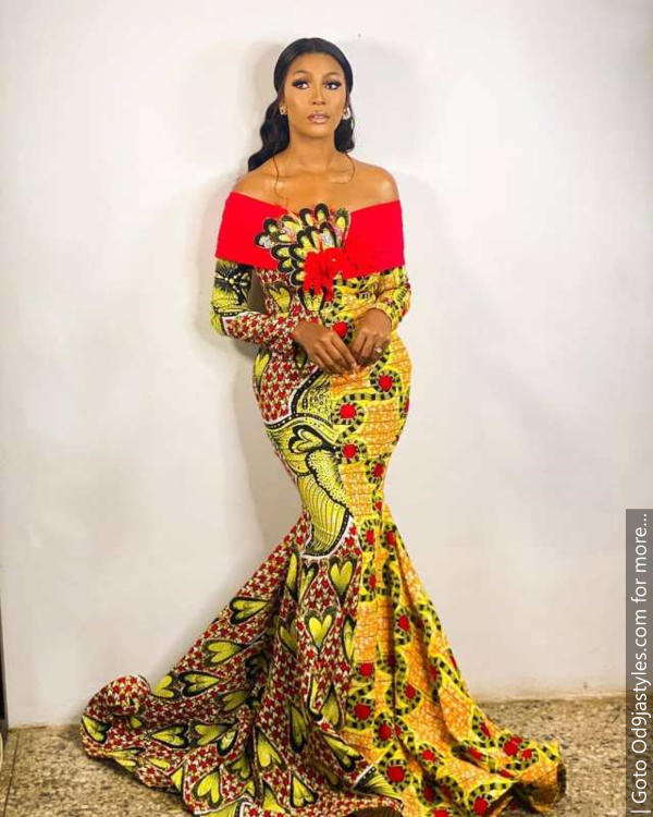 Beautiful Ankara Long Gowns Styles For All Occasions (2) (2)