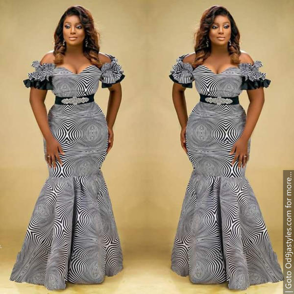 Beautiful Ankara Long Gowns Styles For All Occasions (23)
