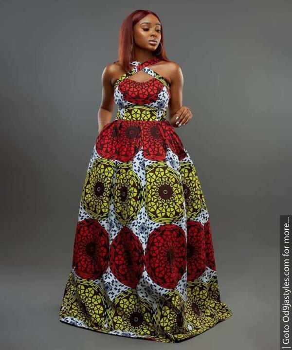 Beautiful Ankara Long Gowns Styles For All Occasions (4)