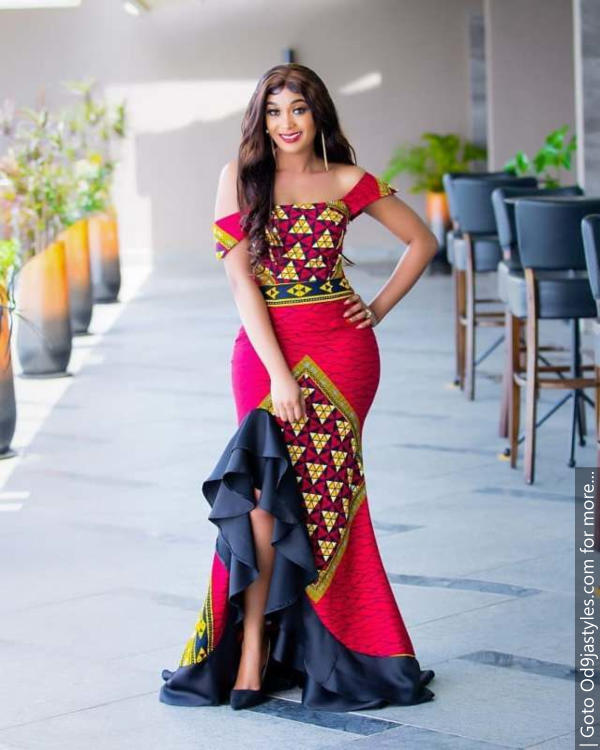Beautiful Ankara Long Gowns Styles For All Occasions (8)