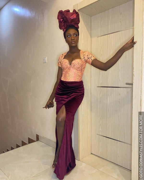 Very Gorgeous Purples and Red Owambe Parties Styles For Sparkling Looks (14)