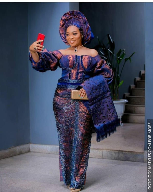 Very Gorgeous Purples and Red Owambe Parties Styles For Sparkling Looks (34)
