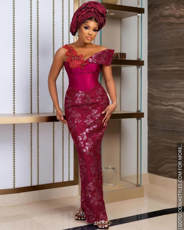 Very Gorgeous Purples and Red Owambe Parties Styles For Sparkling Looks (5)