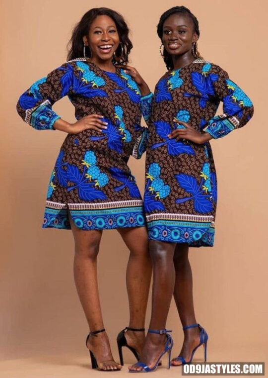 Ankara Styles For Twinnings And Friends That Slay Together (15)