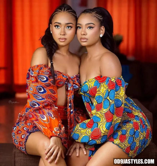 Ankara Styles For Twinnings And Friends That Slay Together (4)