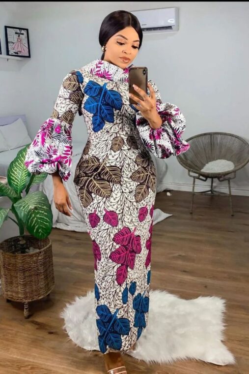 For Muslim Women Here Are Dazzling Ankara Long Gown Styles For All Occasions (10)