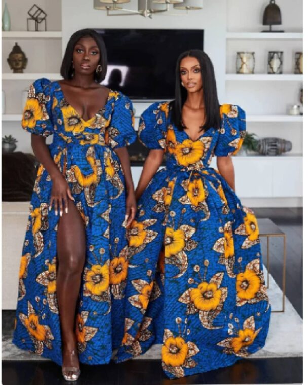 Stylish Ankara Outfits for Friends Who Make a Statement Together (5)