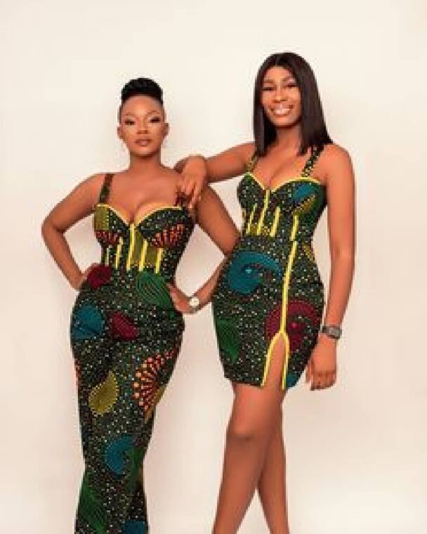 Stylish Ankara Outfits for Friends Who Make a Statement Together (6)