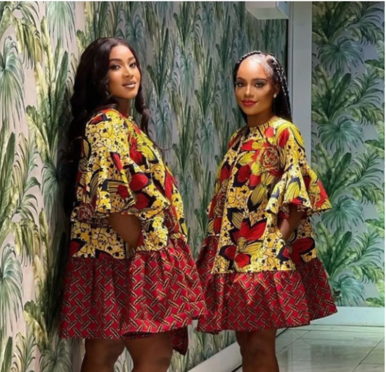 Stylish Ankara Outfits for Friends Who Make a Statement Together (9)