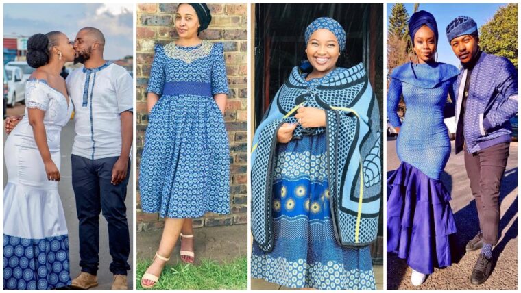 Best African Shweshwe Dresses For Stylish African Women | OD9JASTYLES