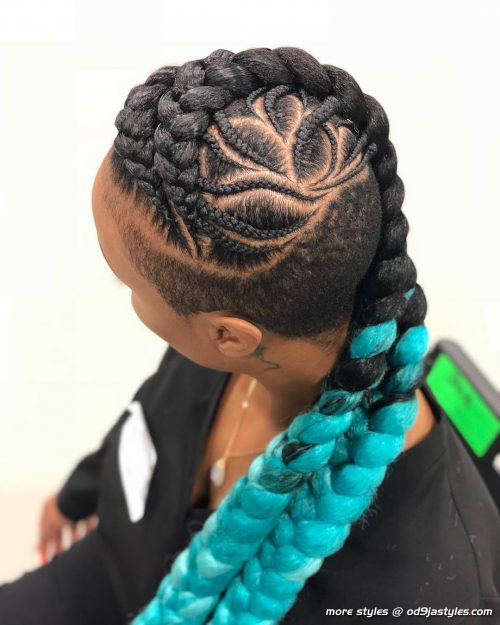 Trendy Cornrow Braids Hairstyles That You Absolutely Ought To Attempt (20)