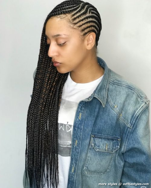 Trendy Cornrow Braids Hairstyles That You Absolutely Ought To Attempt (25)