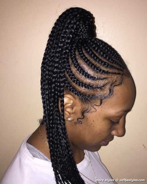 Trendy Cornrow Braids Hairstyles That You Absolutely Ought To Attempt (26)