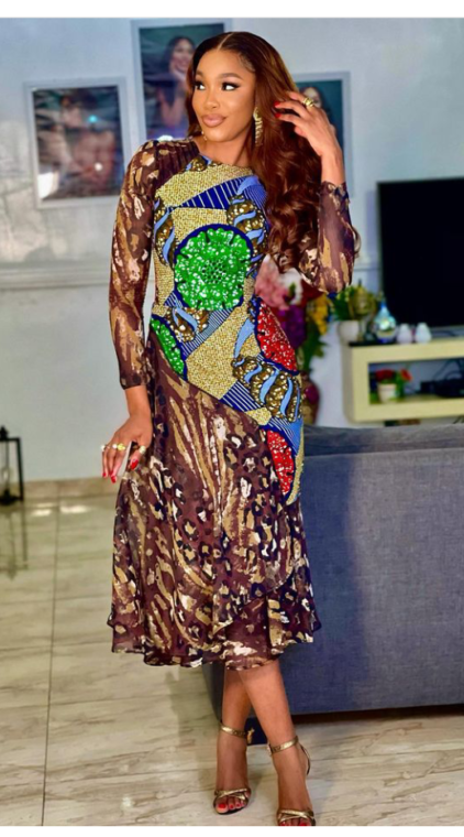 Elegant Arewa Ankara Long Gown Styles Loved Many (1)