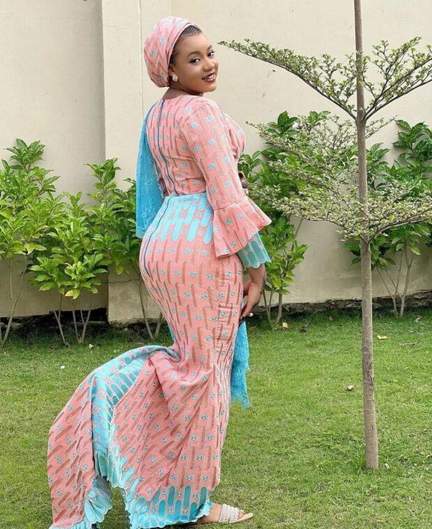 Fascinating Native Kaftan Gown Styles For Married Women (2)