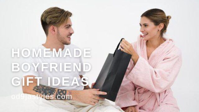 Homemade Boyfriend Gift Ideas
