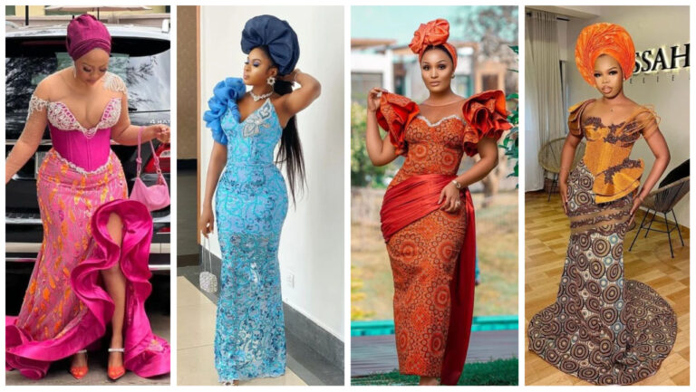 Stunning And Captivating Lace Outfits For Elegant Occasions | OD9JASTYLES