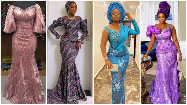 Ankara and Lace Styles for Church and Special Occasions
