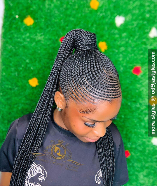 braids hairstyles for black women (12)