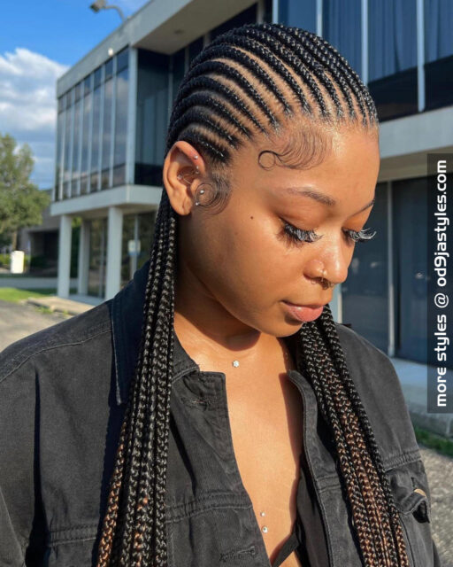 braids hairstyles for black women (15)
