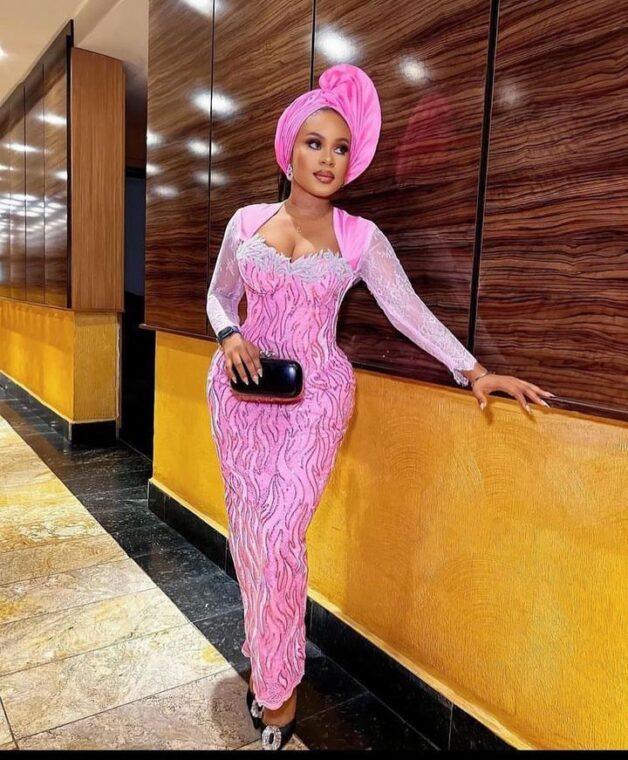 250+ Latest Styles in Lace Gowns for Wedding or Owambe – STAY IN TREND ...