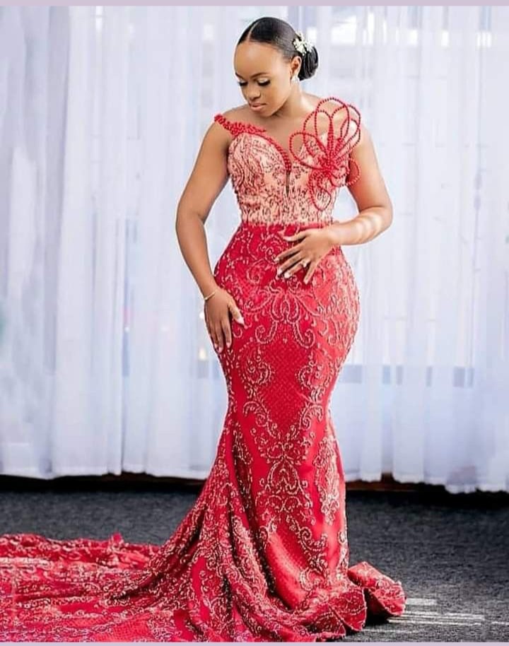 lace gown styles for wedding