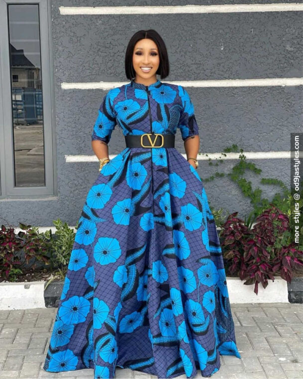 Gown Styles for Ankara (15)