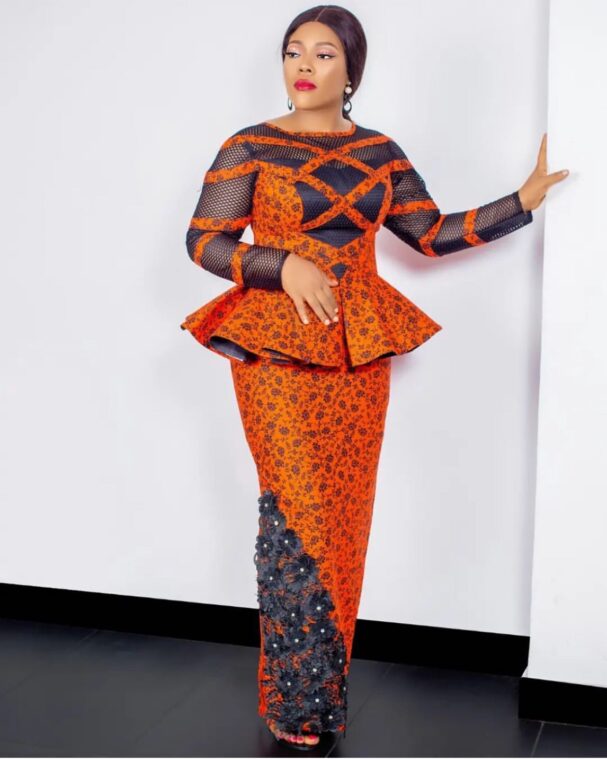 Ankara Skirt And Blouse Styles (3)