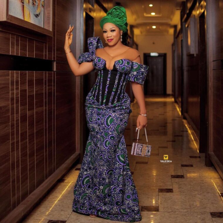 Gorgeous Ankara Styles For Classy Occasion and Events (1)
