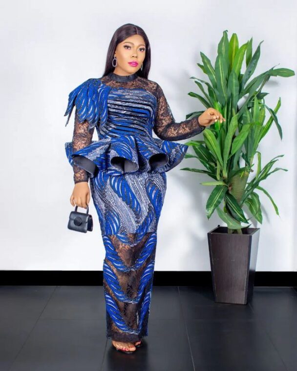 Elegant Ankara skirts and blouses