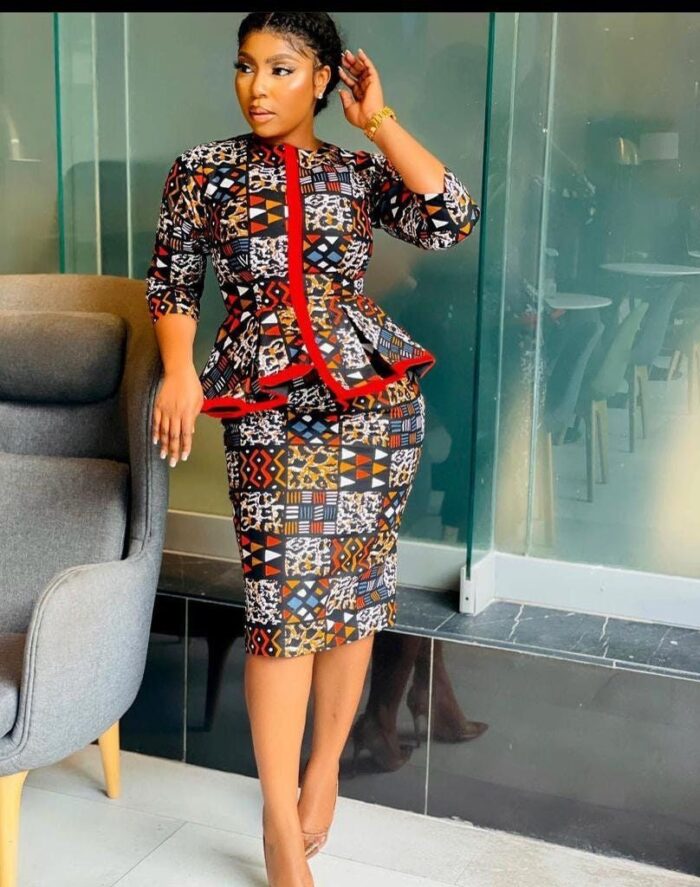 30 Ankara Work Outfits for the Career Woman: Corporate and Office ...
