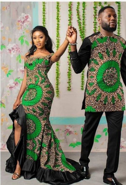 Matching Ankara Outfits for Couples