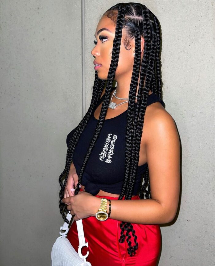 Gorgeous Big Knotless Braids Abstract Photography Gorgeous Big Knotless Braids Abstract Photography