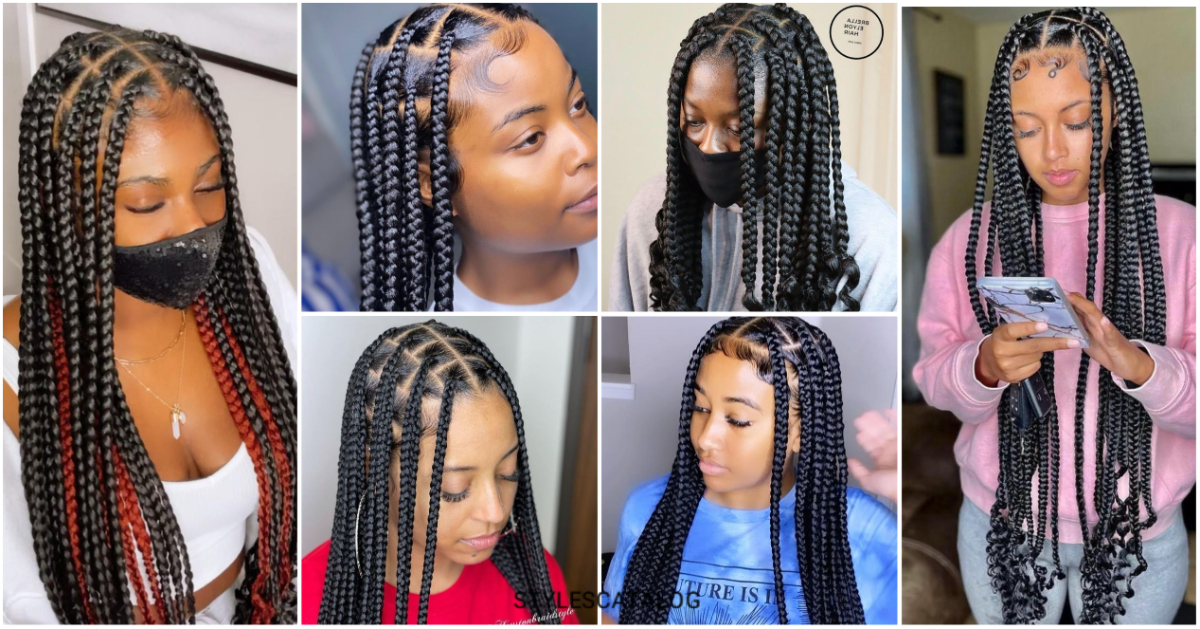 Get the Perfect Chic Look with Big Knotless Braids for Stunning Style