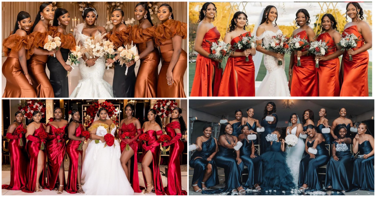 Gorgeous Bridesmaid Styles for Fashionable and Elegant Looks – OD9JASTYLES