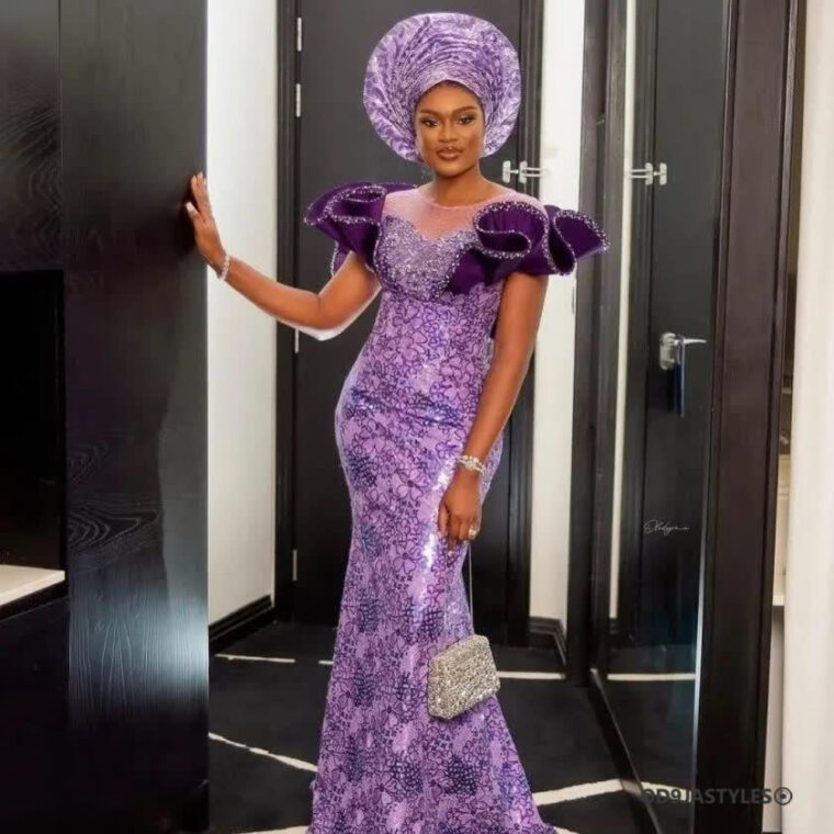 Trendy and Best Aso Ebi Styles for Wedding Guests 2023