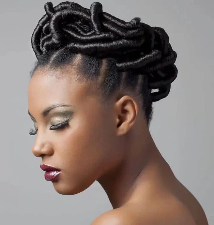 African Thread Hairstyles