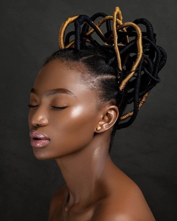 African Thread Hairstyles