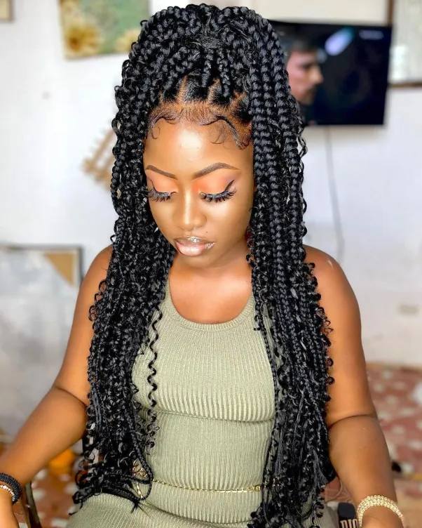 Goddess Box Braids