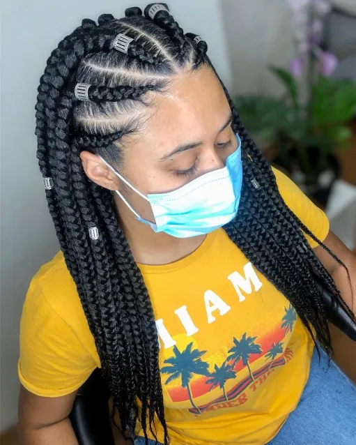 Goddess Feed in Braids