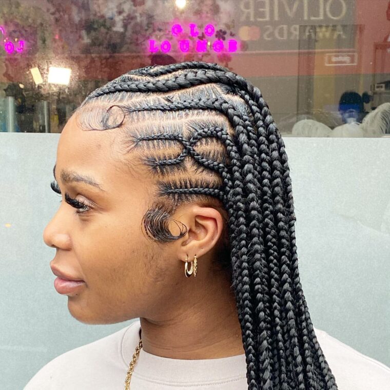 Latest Coi Leray Braids Styles