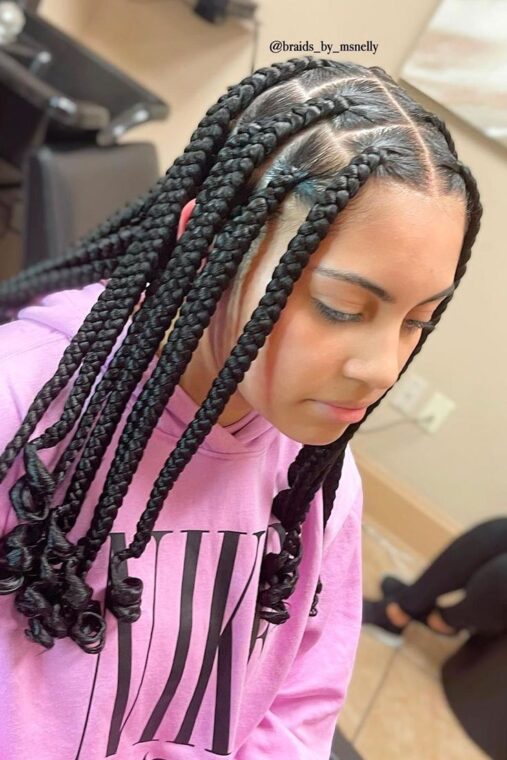 Latest Coi Leray Braids Styles