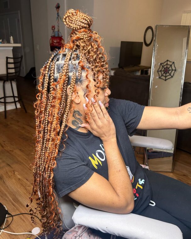 Latest Coi Leray Braids Styles