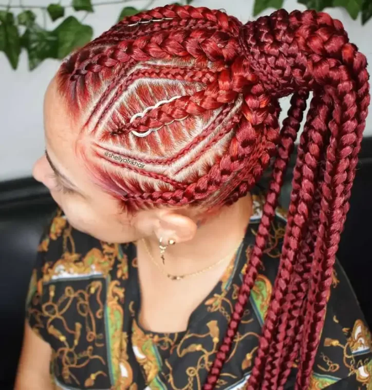 Red Goddess Braids