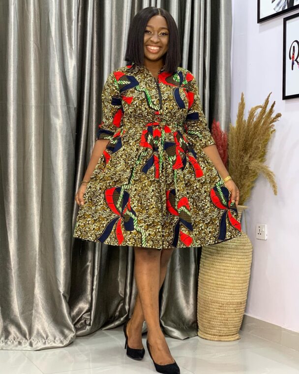 Latest New Ankara Short Gown Styles