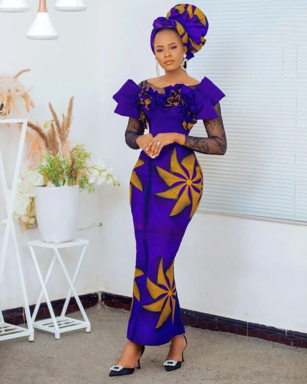 Ankara Gown Style