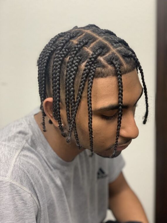 Box Braids for men